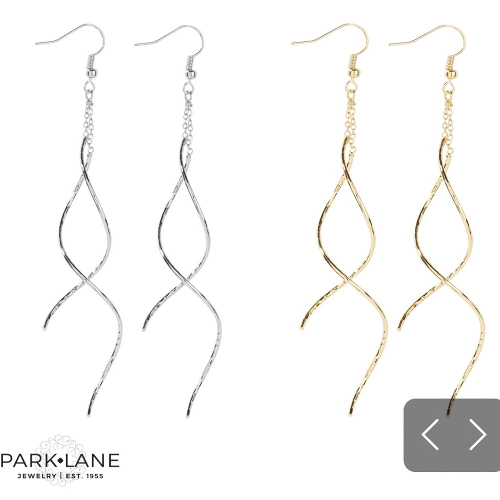Park Lane Whisper Earrings, Silver, NWT - never worn